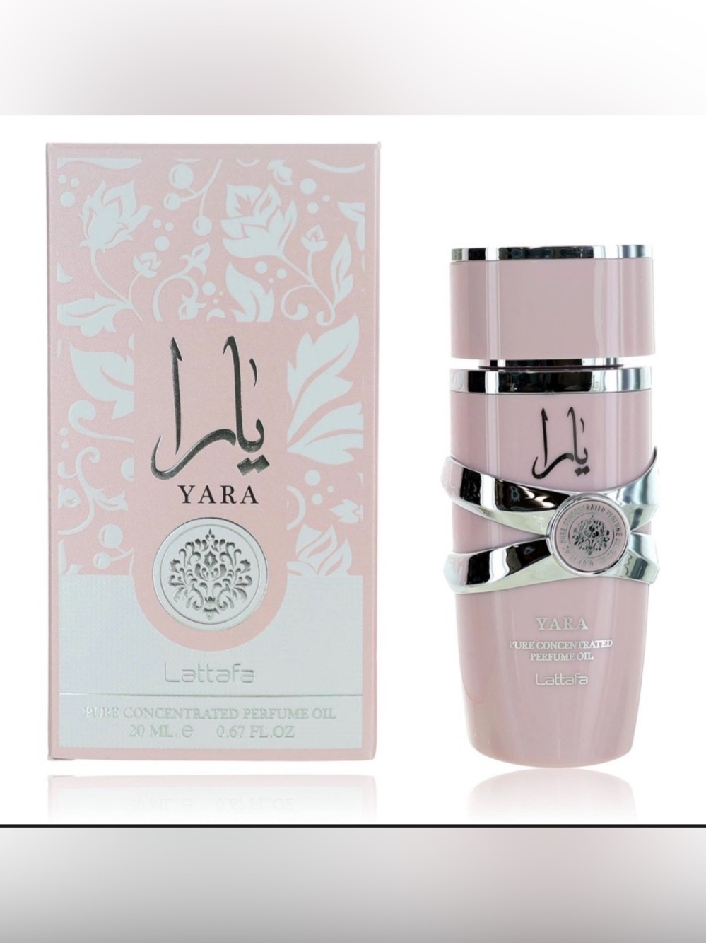 Lattafa Yara Pure Concentrated Perfume Oil - Pink